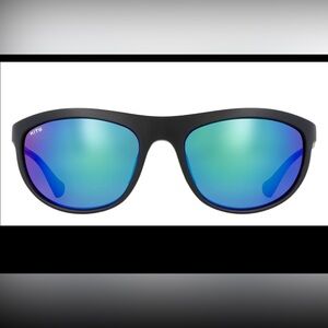 Black Sunglasses with Blue Lenses